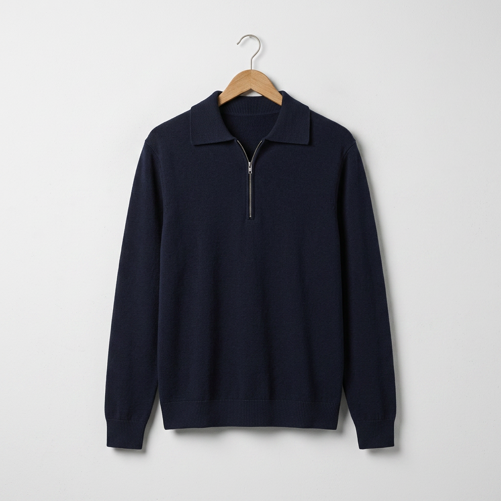 The Prestige Half-Zip Sweater