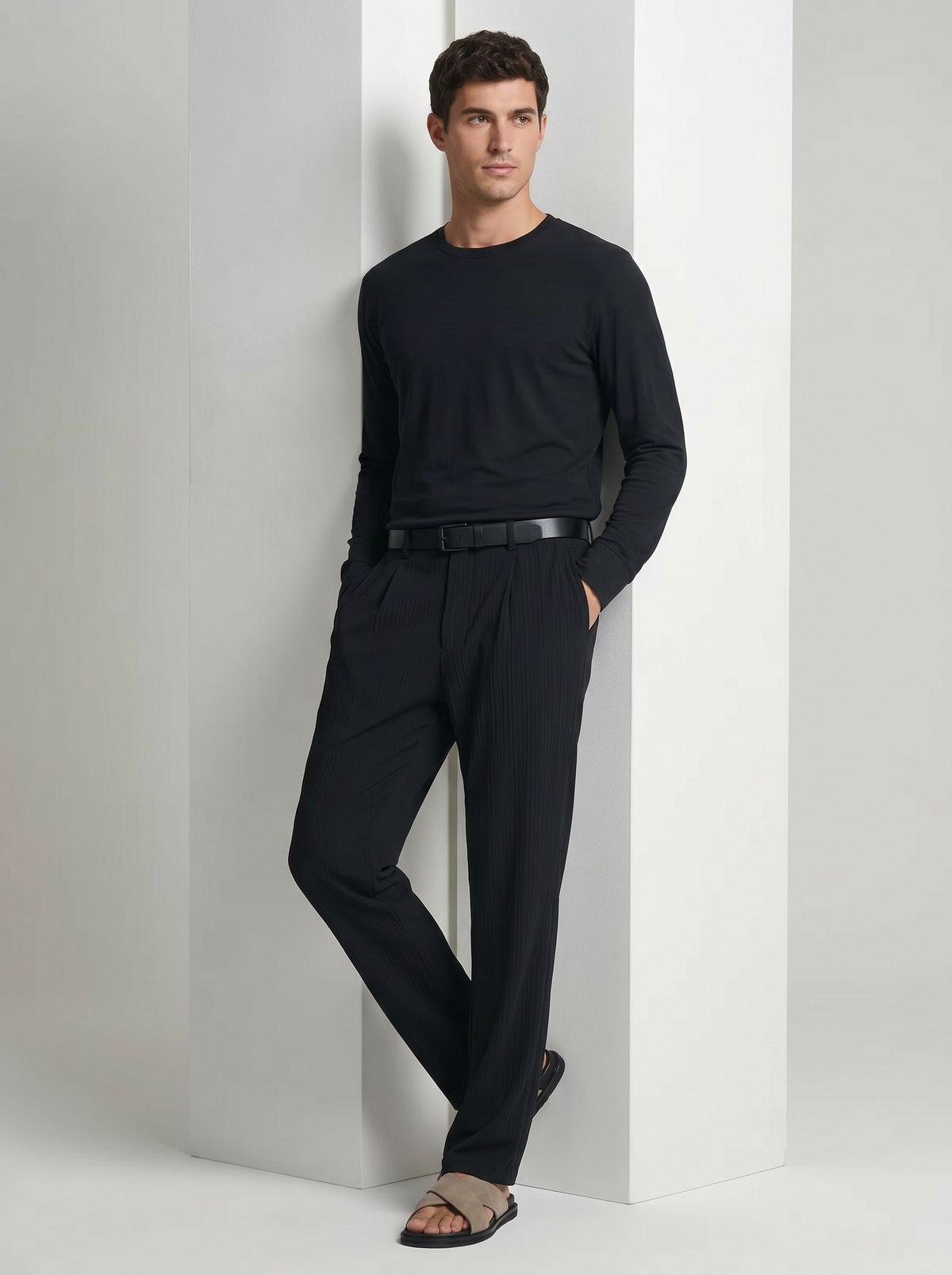 The Riviera Textured Trousers