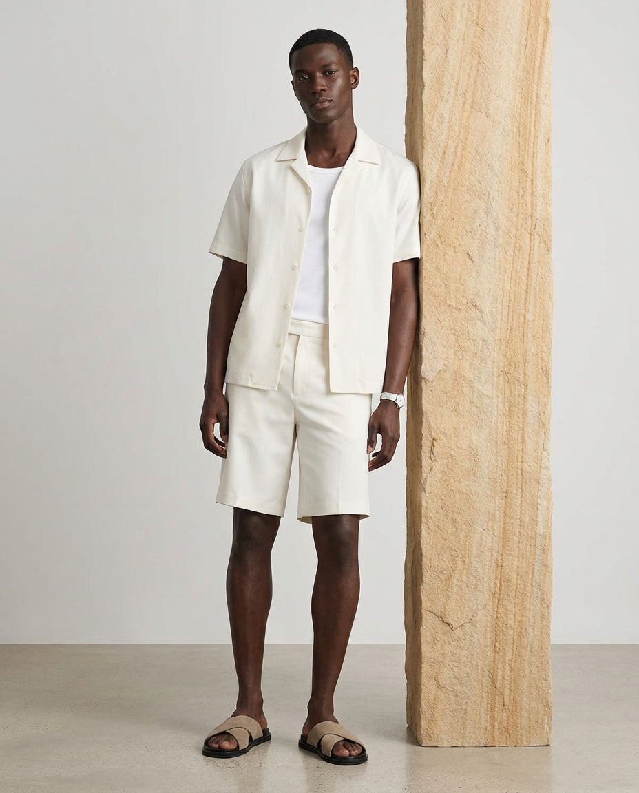 THE NA LINEN SHORTS