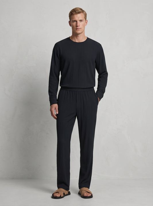 The Riviera Textured Trousers