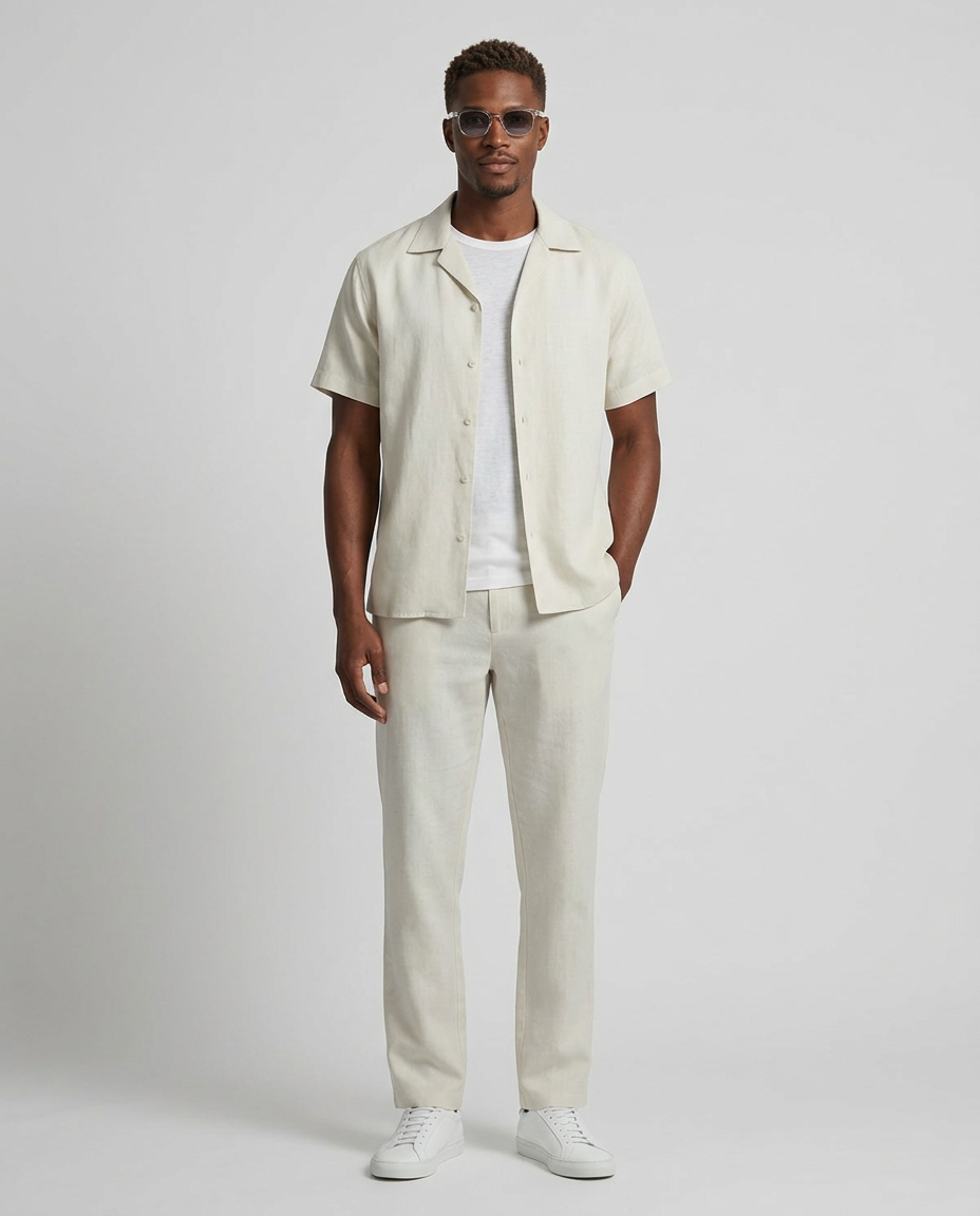 THE SHORT SLEEVED LINEN SHIRT