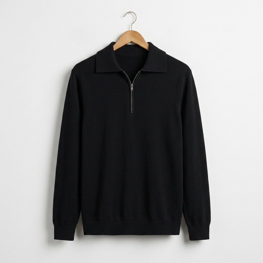 The Prestige Half-Zip Sweater
