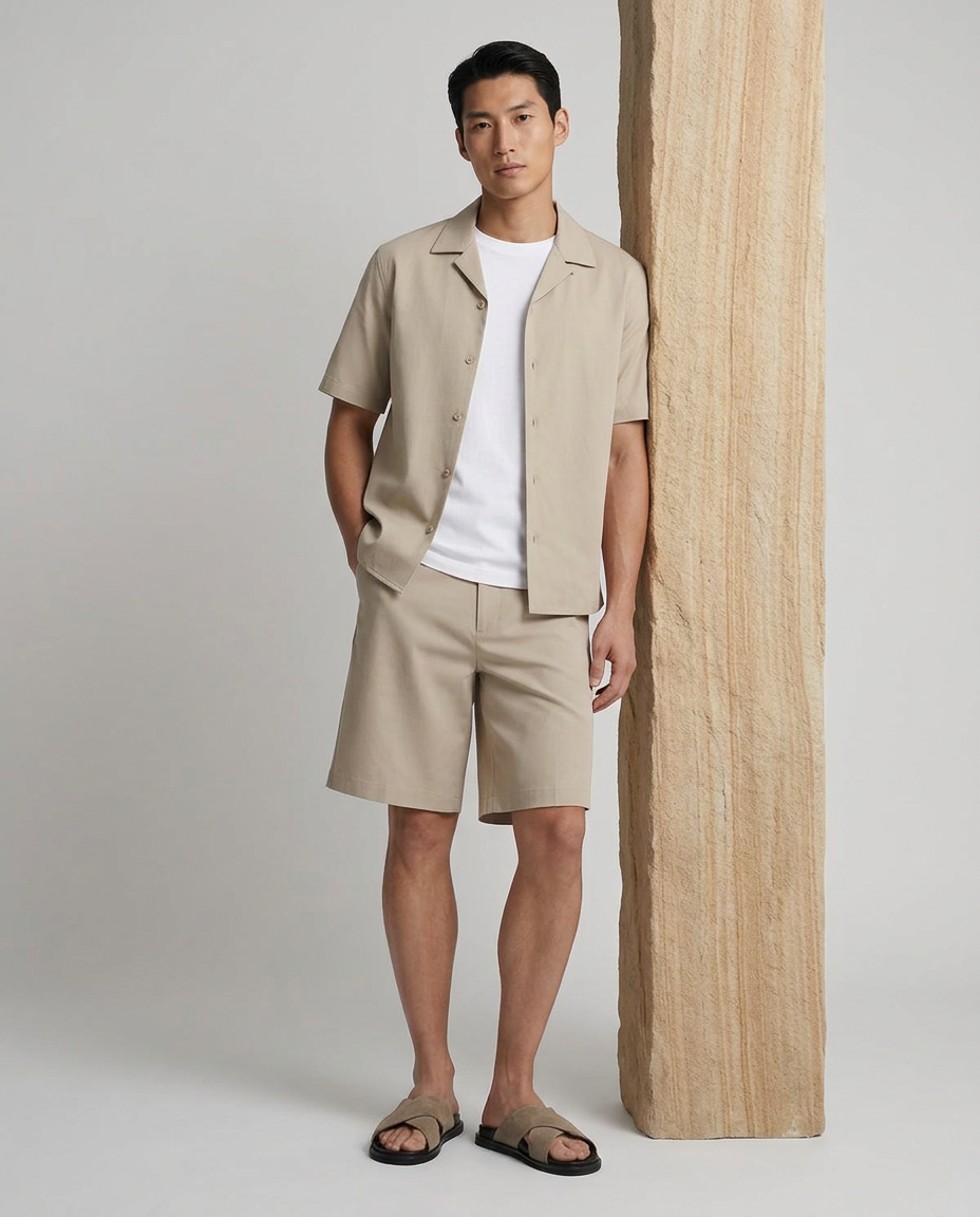 THE NA LINEN SHORTS