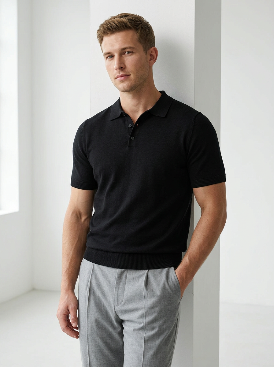 The Monarch Knit Polo