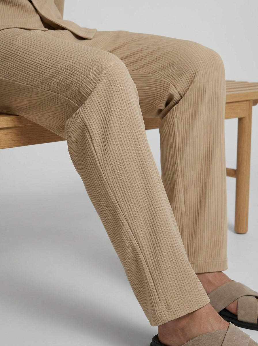 The Riviera Textured Trousers
