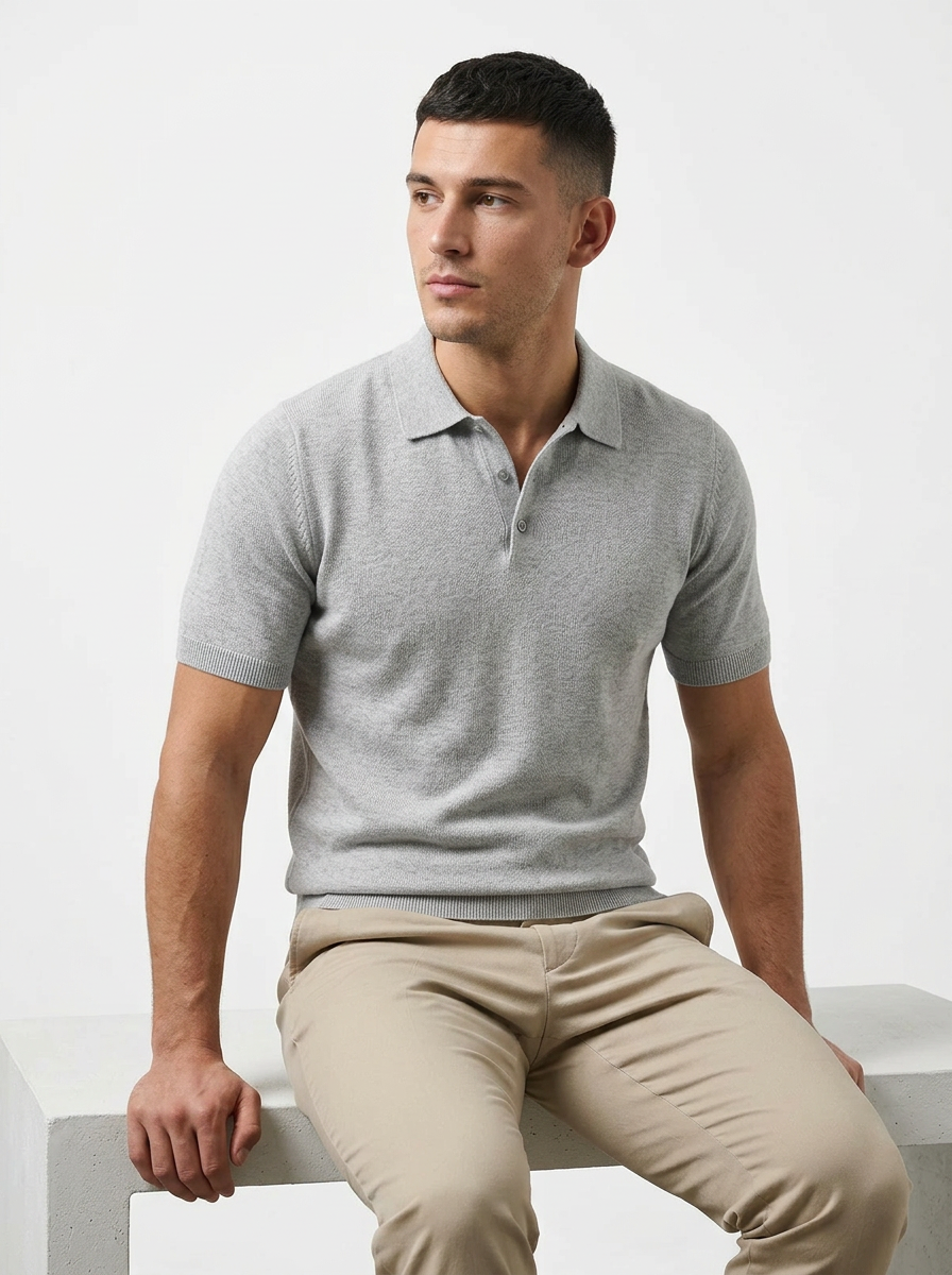 The Monarch Knit Polo