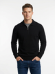 The Prestige Half-Zip Sweater
