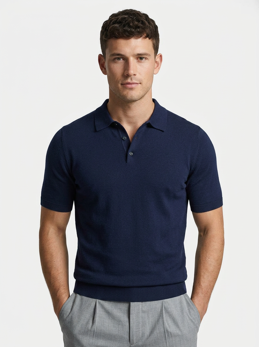 The Monarch Knit Polo