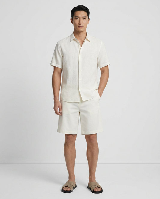 THE NA LINEN SHORTS