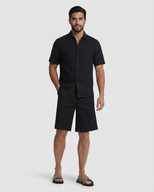 THE NA LINEN SHORTS