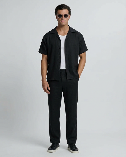 THE SHORT SLEEVED LINEN SHIRT