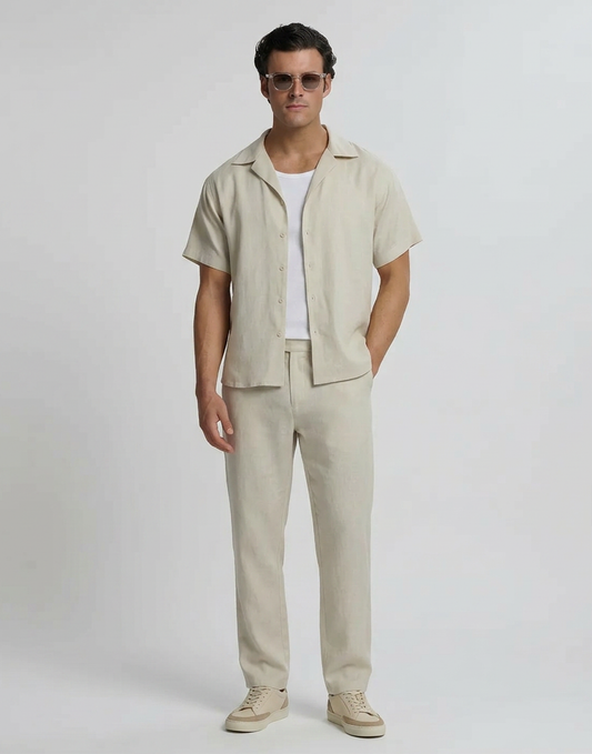 THE SHORT SLEEVED LINEN SHIRT
