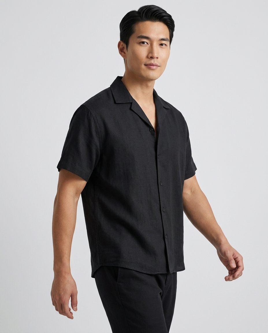 THE SHORT SLEEVED LINEN SHIRT