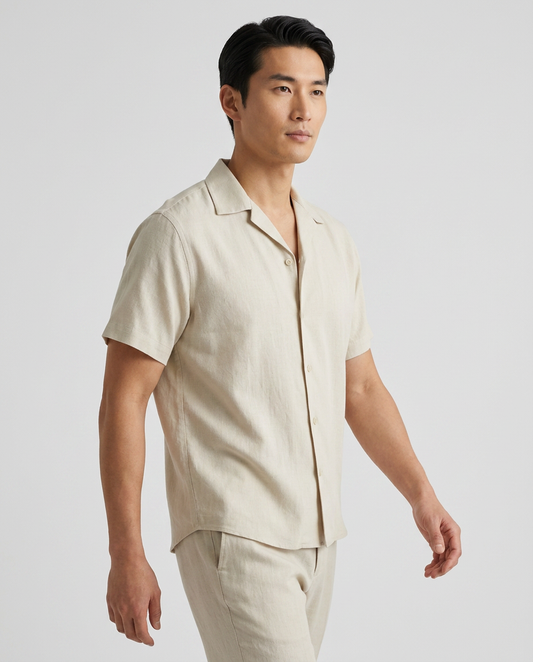 THE SHORT SLEEVED LINEN SHIRT