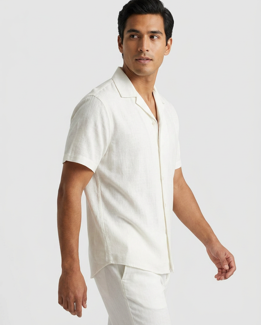 THE SHORT SLEEVED LINEN SHIRT