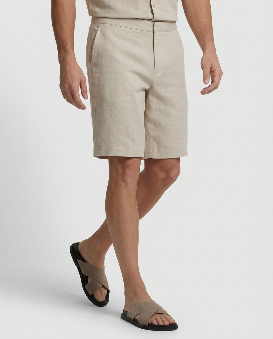 THE NA LINEN SHORTS
